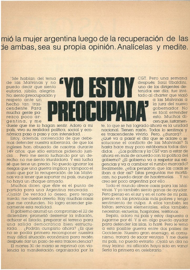 Para Ti. 19 de abril de 1982